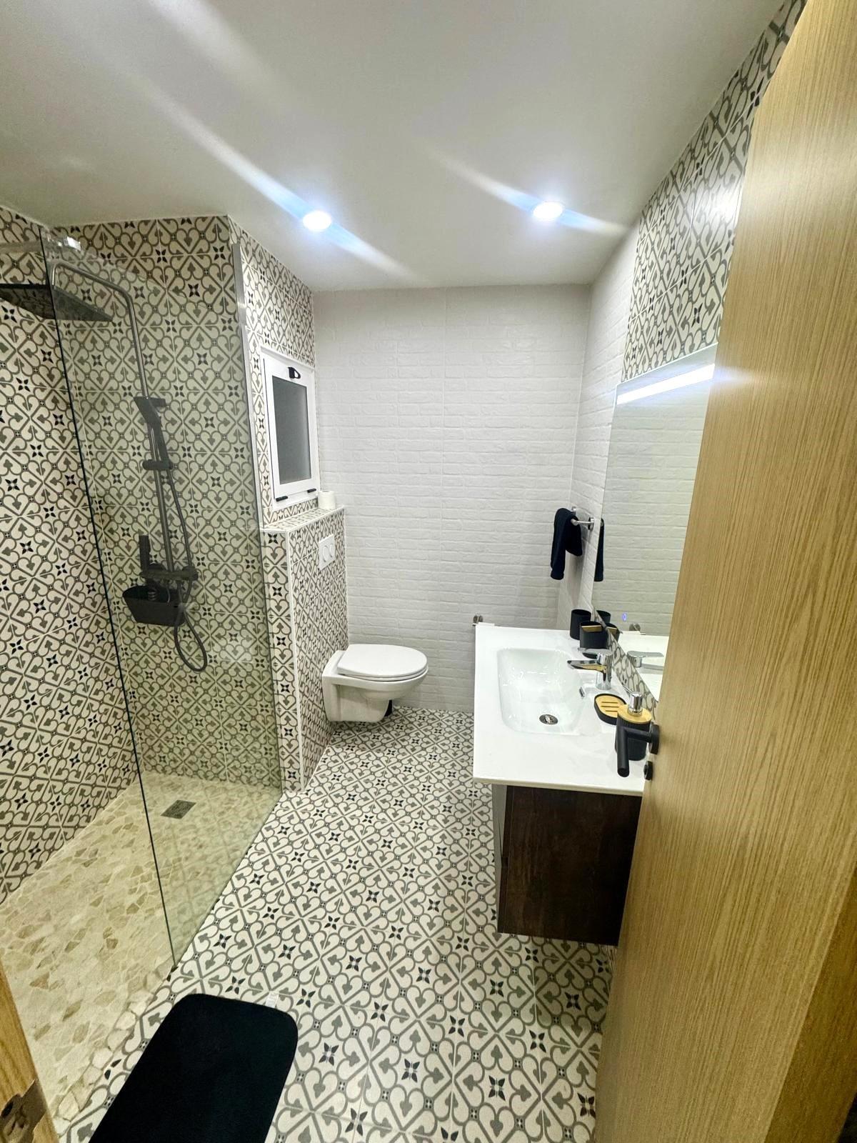 Bathroom in apartment for sale in Torrevieja