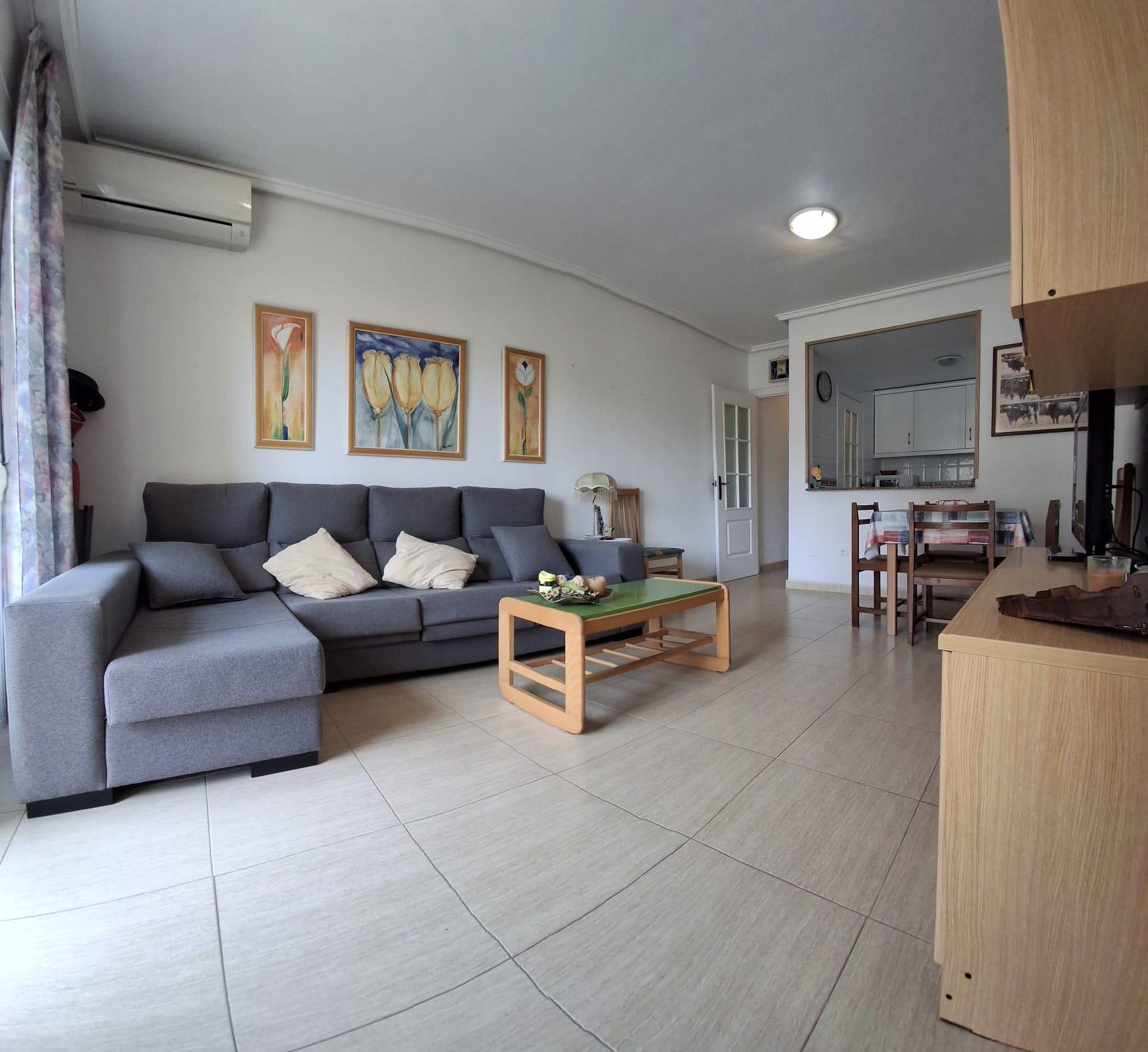 Pool area in apartment for sale in Torrevieja