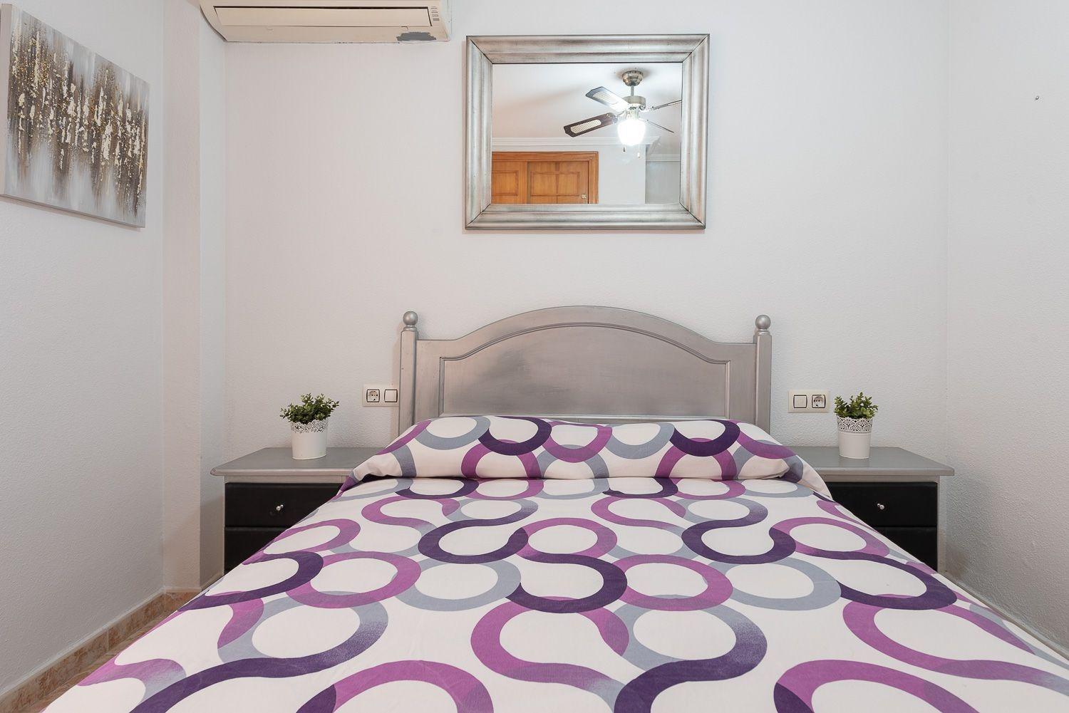 Master bedroom in bungalow for sale in Orihuela Costa