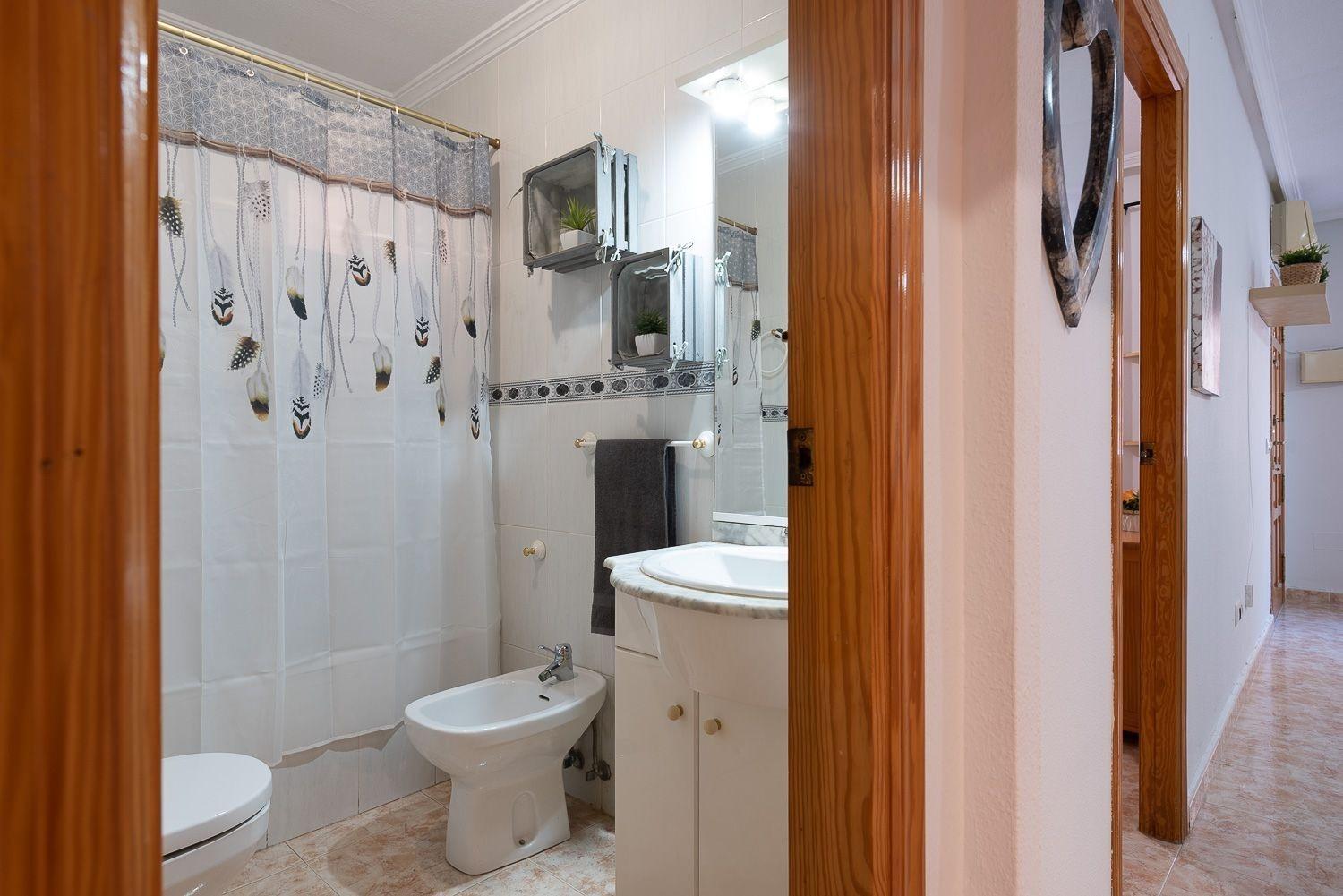 Terrace in bungalow for sale in Orihuela Costa