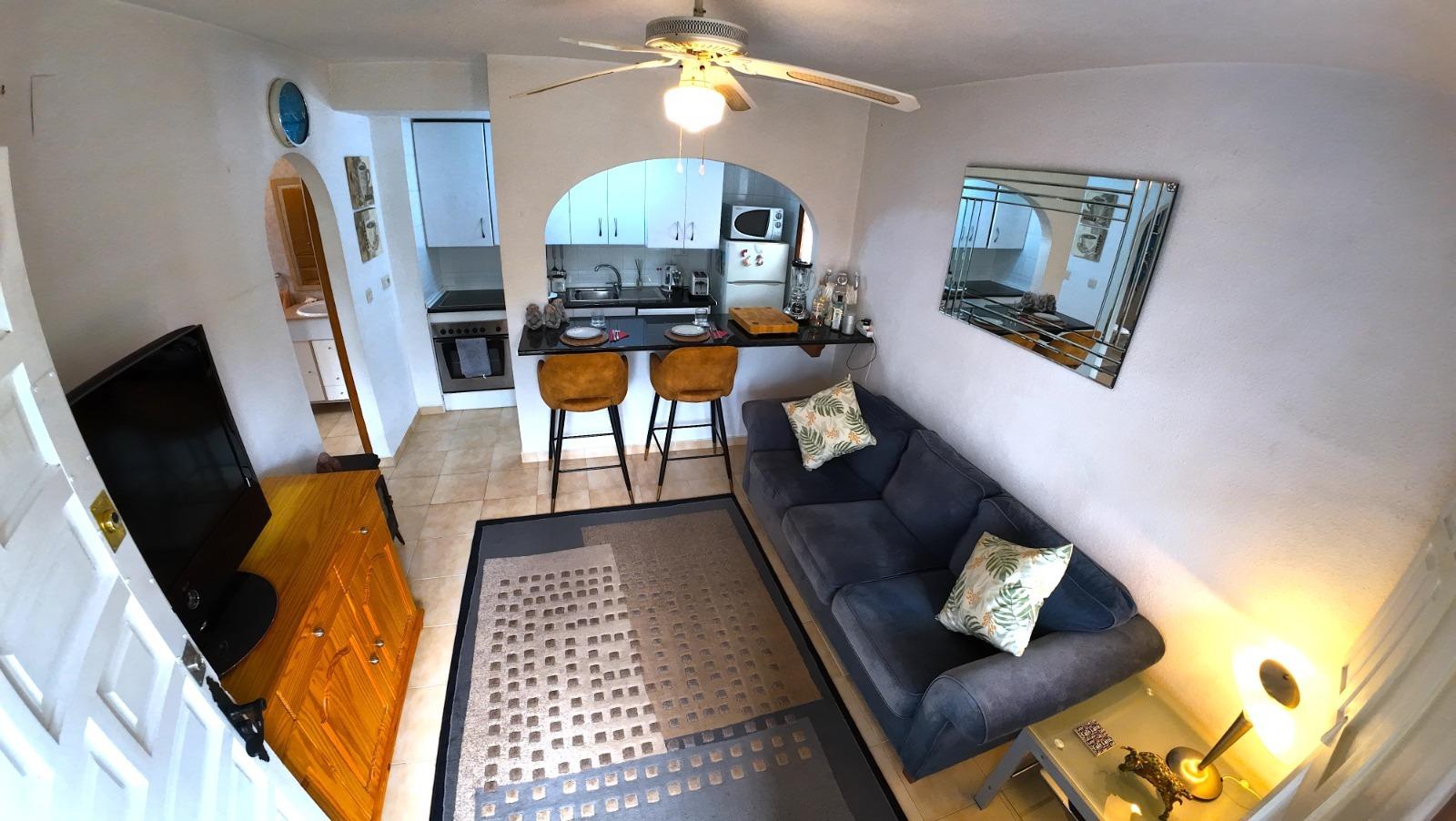 Living room in bungalow for sale in Torrevieja