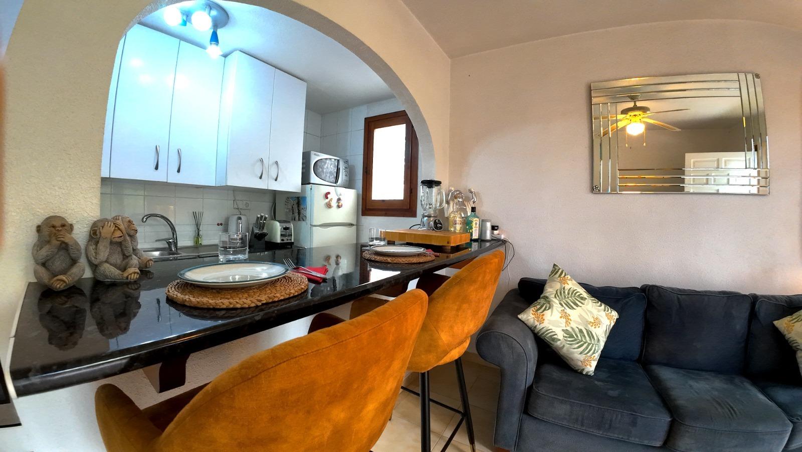 Terrace in bungalow for sale in Torrevieja