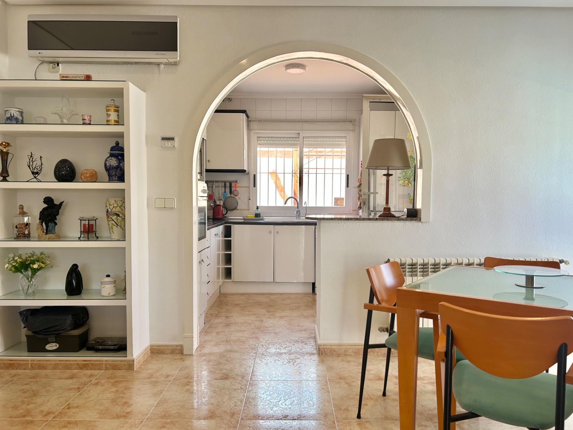 Master bedroom in villa for sale in Torrevieja