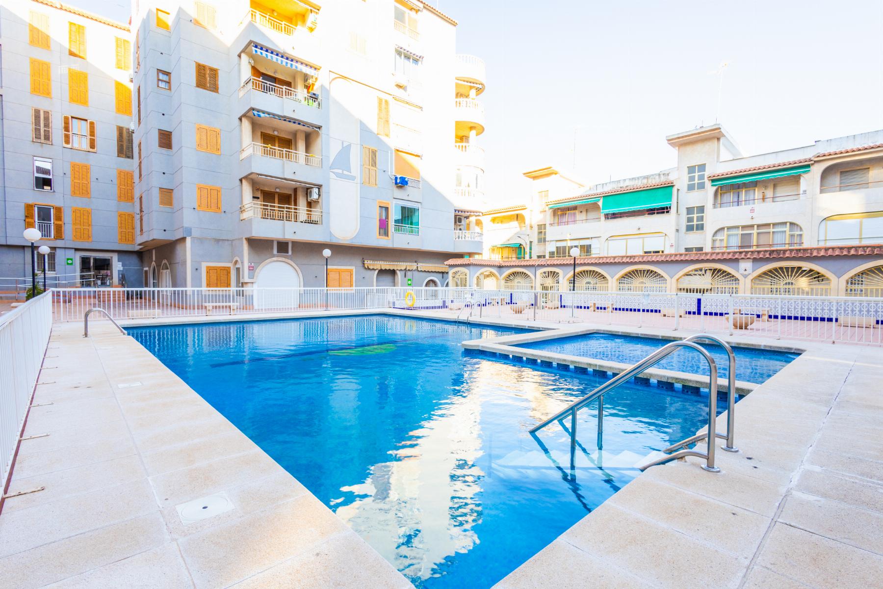 Terrace in penthouse for sale in Torrevieja
