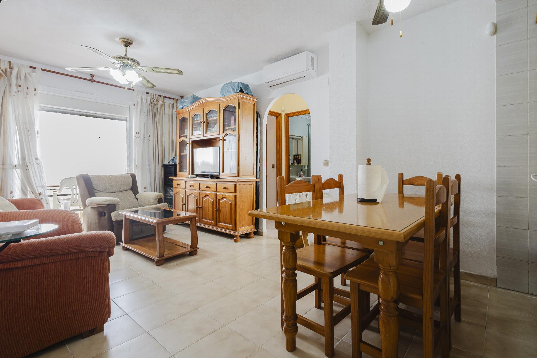 Pool area in penthouse for sale in Torrevieja