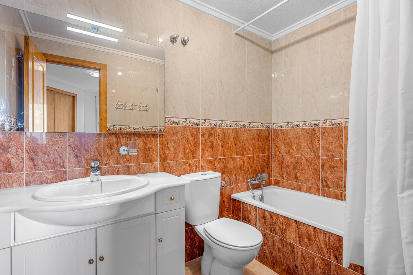 Pool area in apartment for sale in Torrevieja