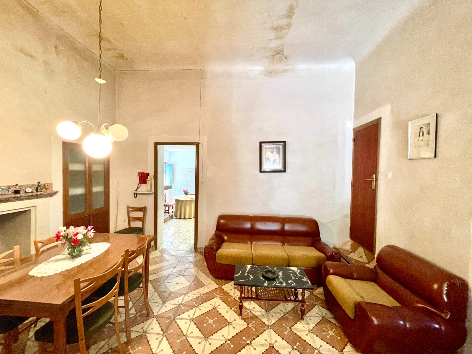 Dining area in villa for sale in La Romana
