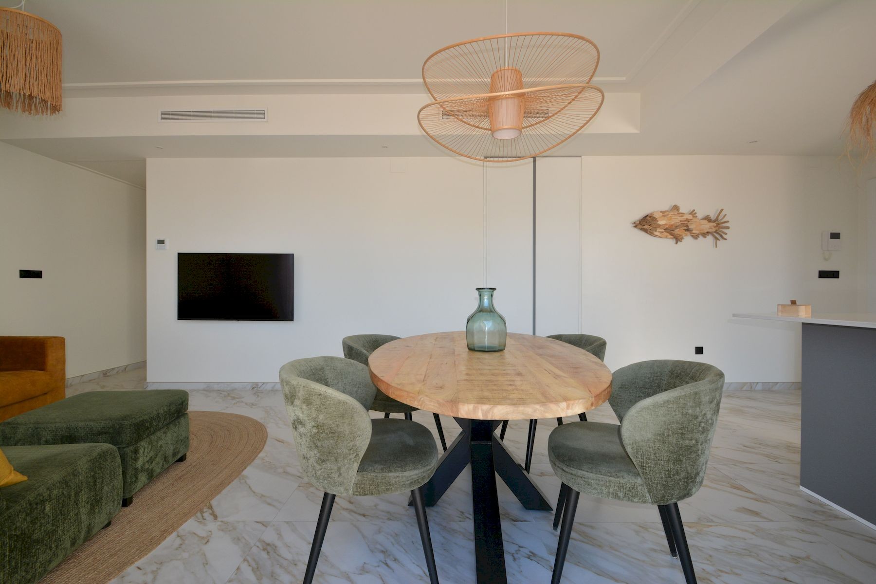 Living room in penthouse for sale in Guardamar del Segura
