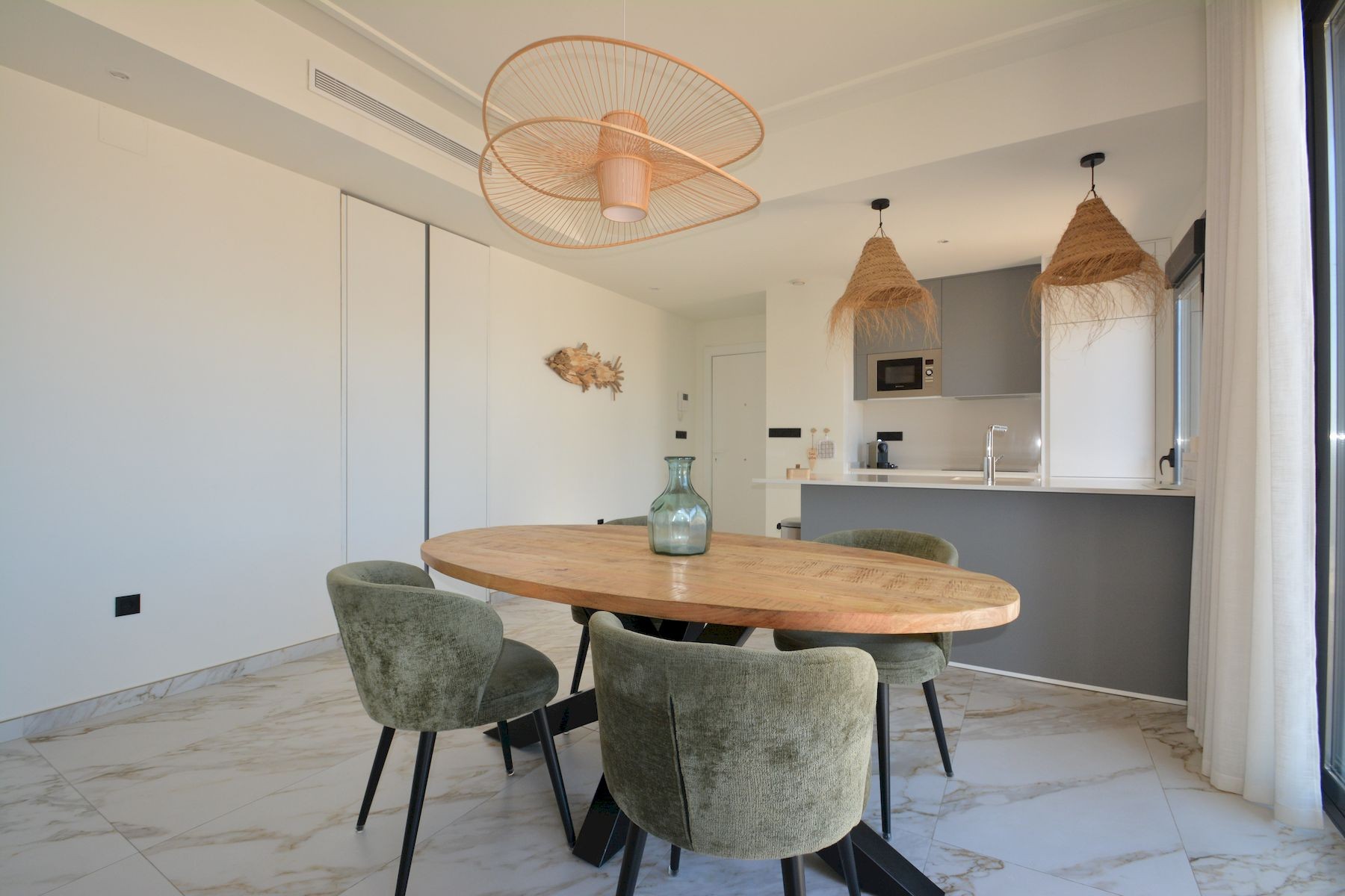 Master bedroom in penthouse for sale in Guardamar del Segura