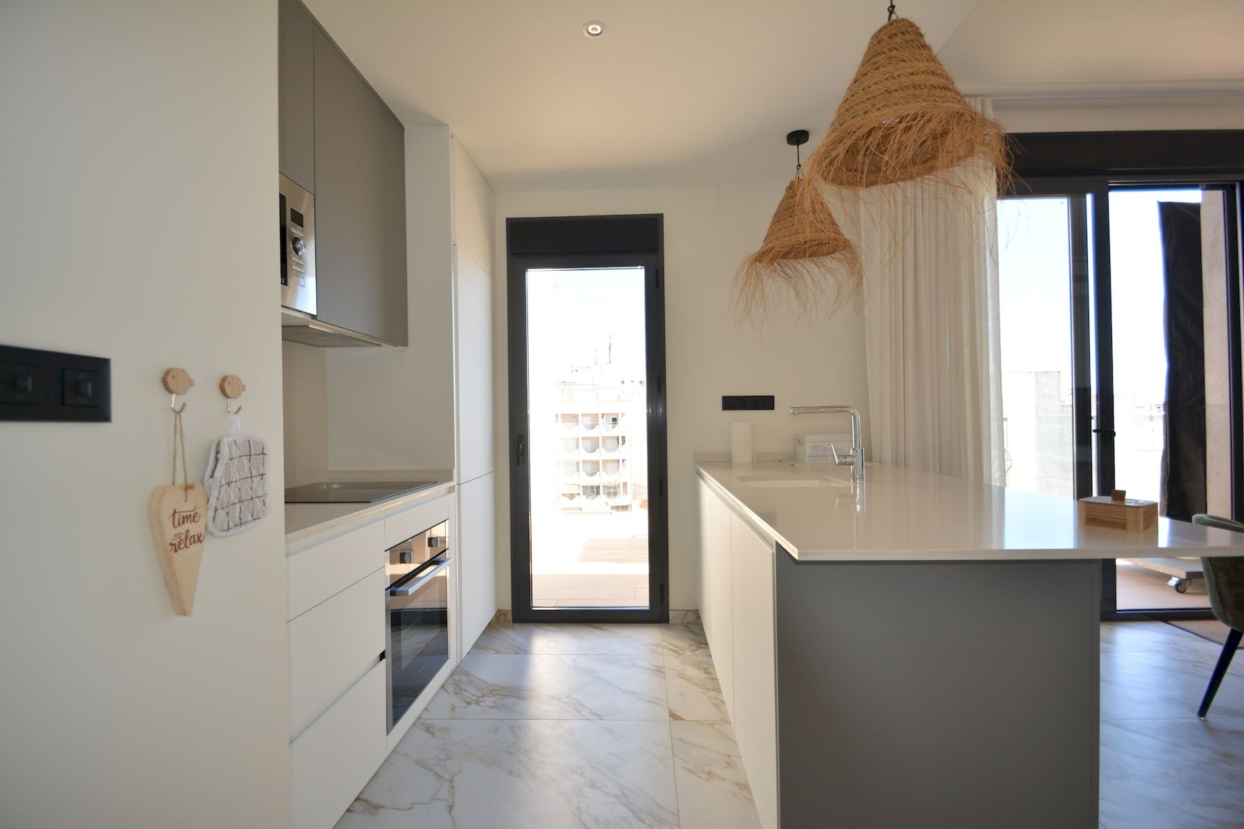 Terrace in penthouse for sale in Guardamar del Segura