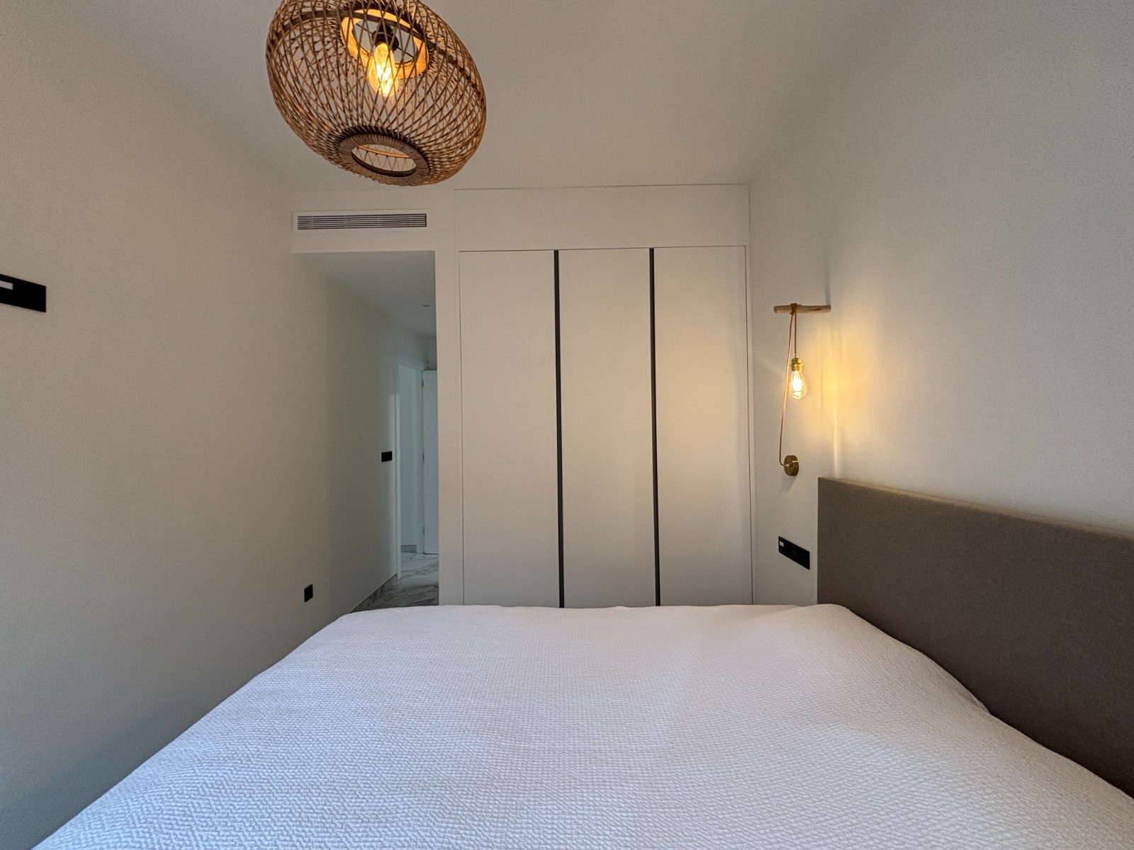 Pool area in penthouse for sale in Guardamar del Segura