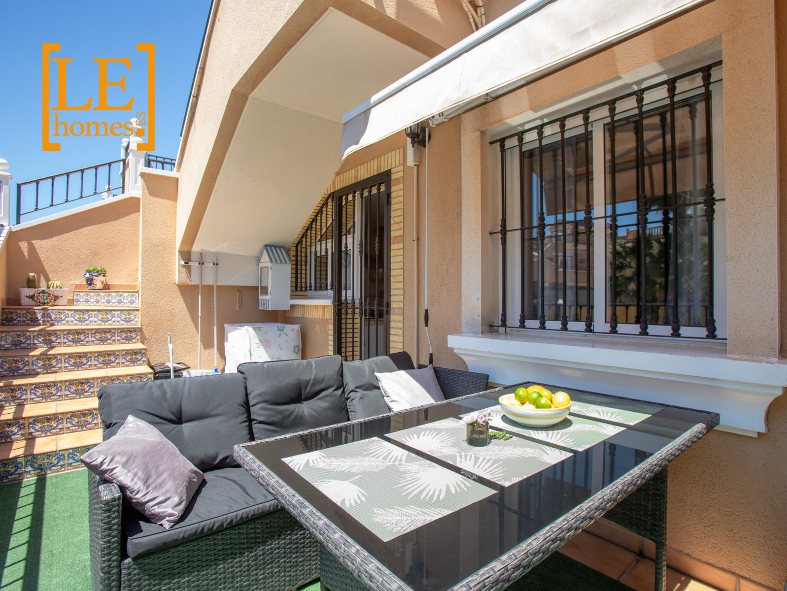 Master bedroom in bungalow for sale in Orihuela Costa