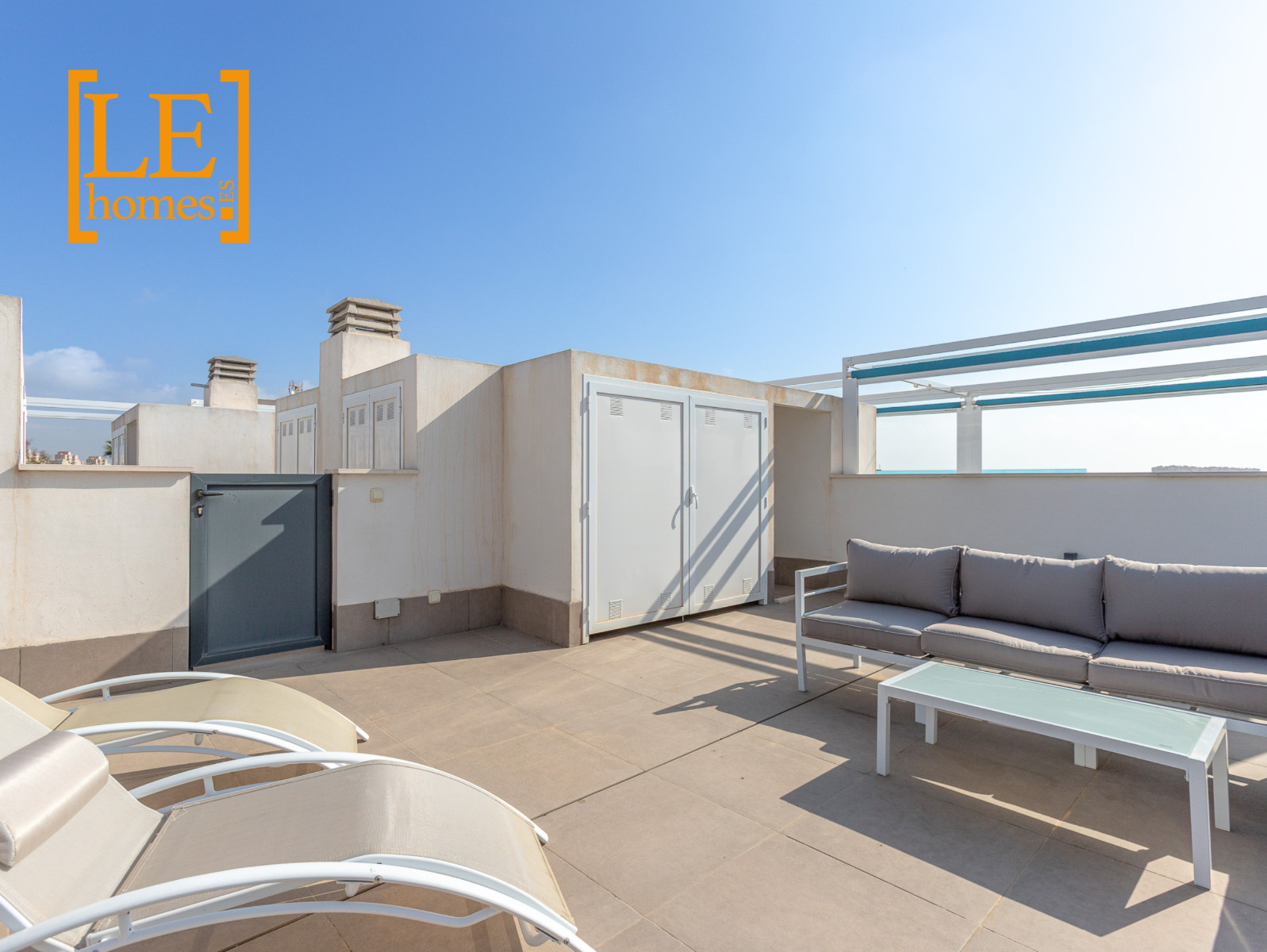 Garden in apartment for sale in Torrevieja