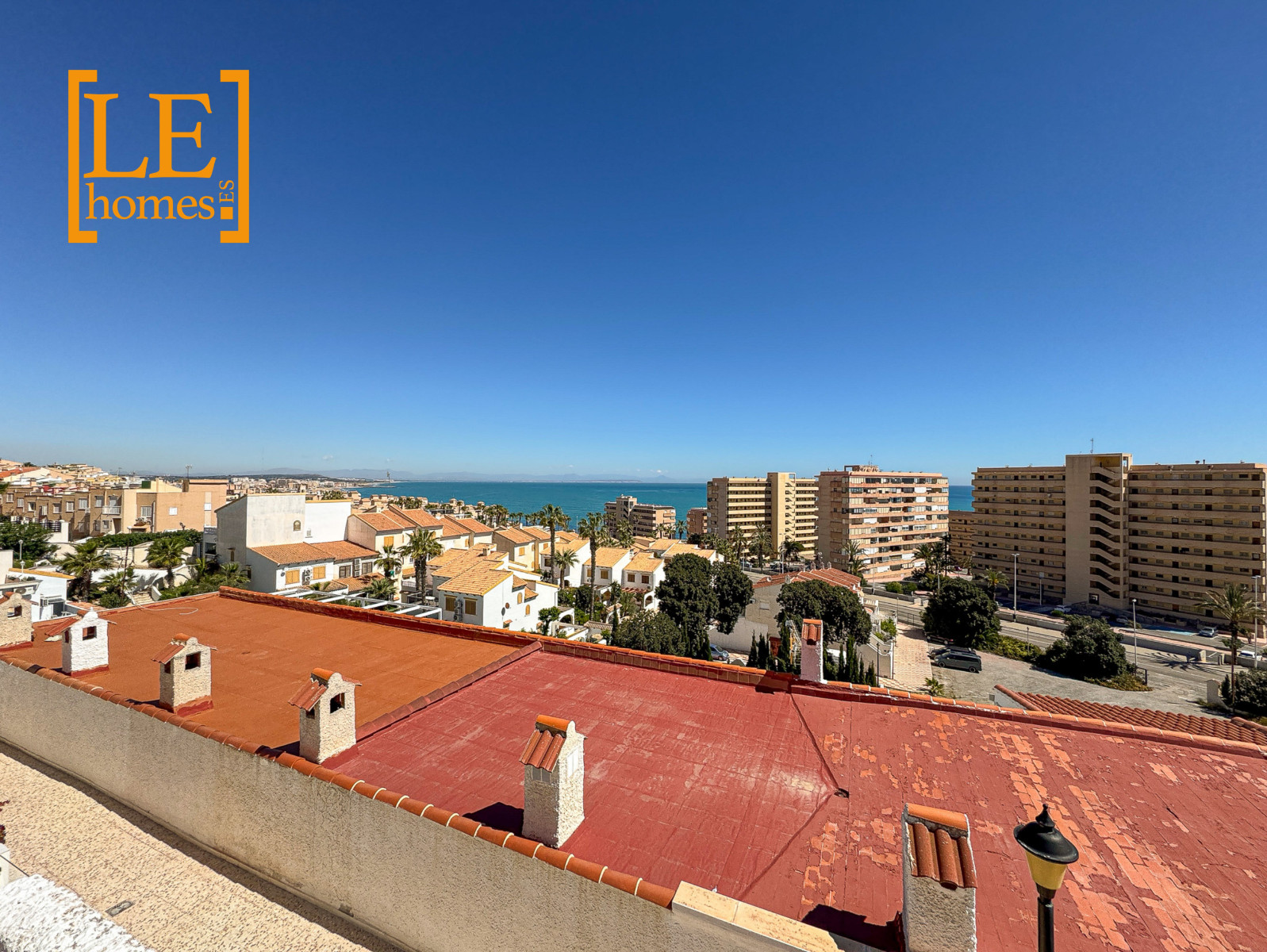Living room in duplex for sale in Torrevieja