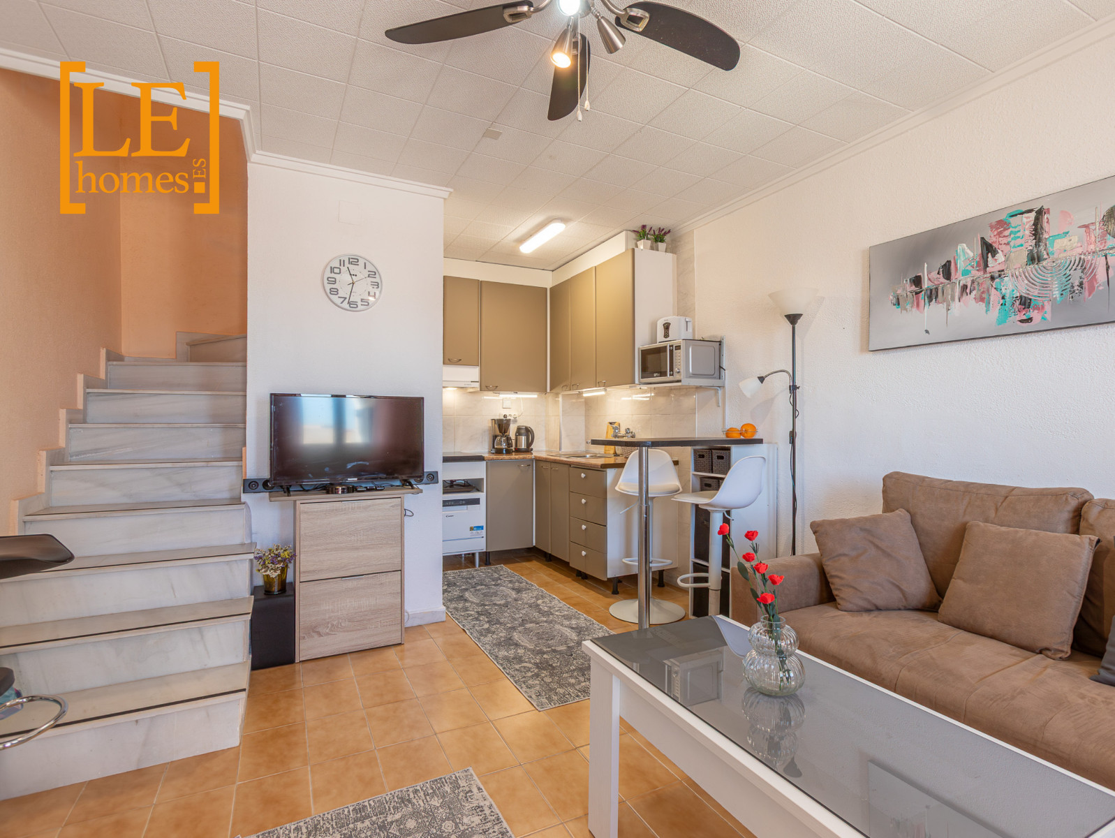 Terrace in duplex for sale in Torrevieja