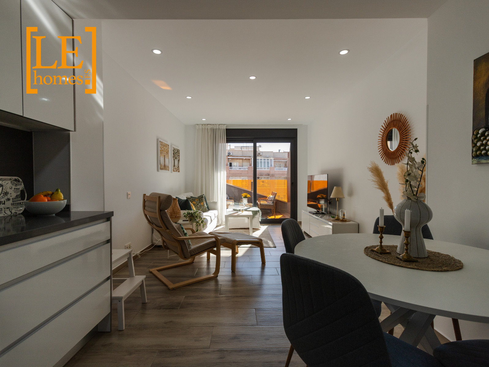 Pool area in apartment for sale in Torrevieja