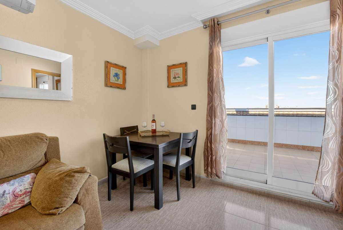 Pool area in apartment for sale in Torrevieja