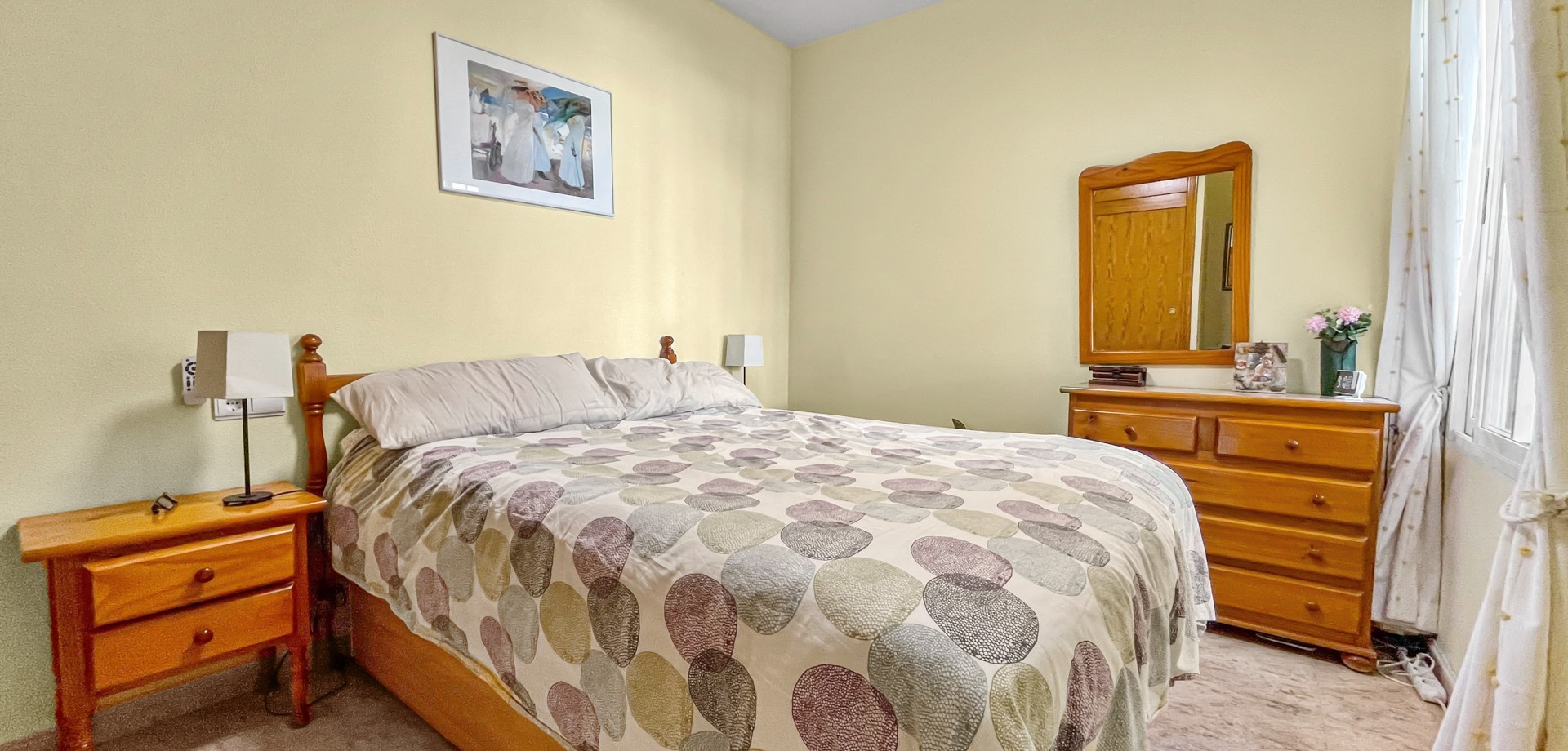 Living room in bungalow for sale in Orihuela Costa