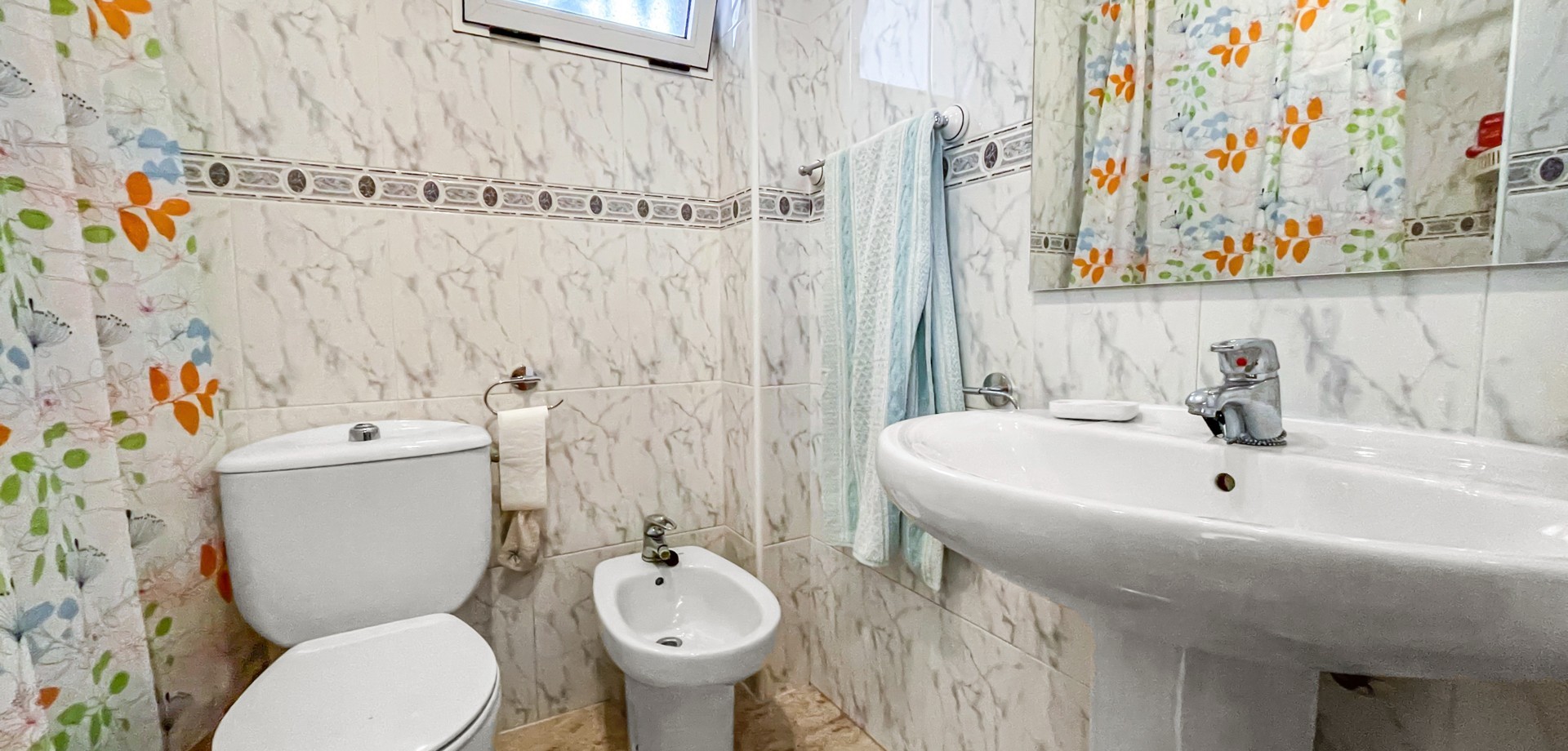 Terrace in bungalow for sale in Orihuela Costa
