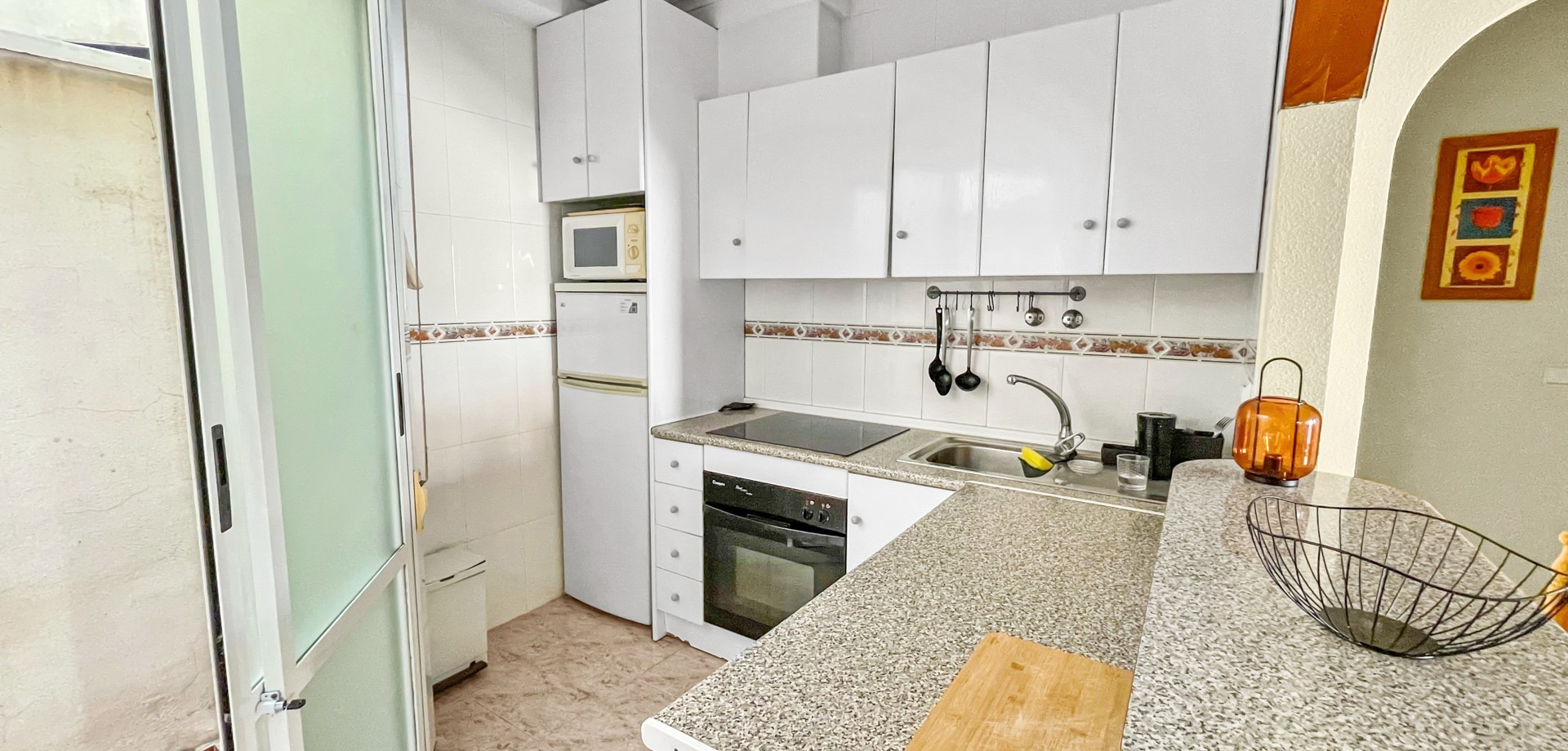 Dining area in bungalow for sale in Orihuela Costa