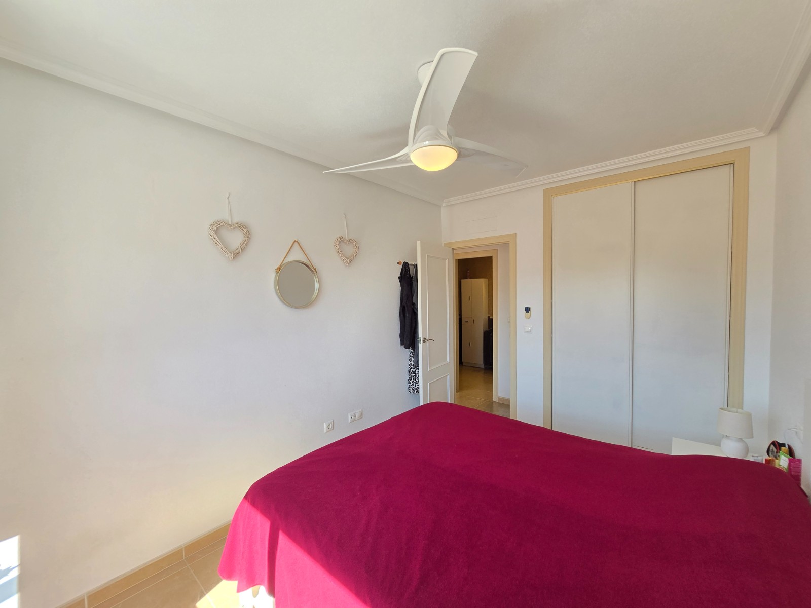 Master bedroom in apartment for sale in Orihuela Costa