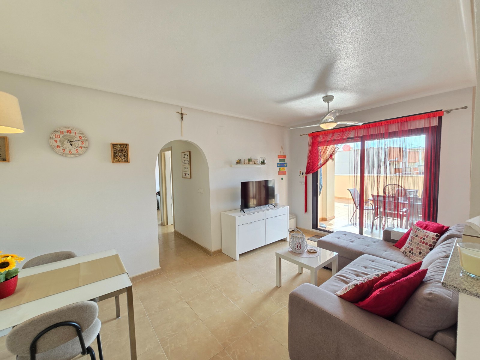 Terrace in apartment for sale in Orihuela Costa