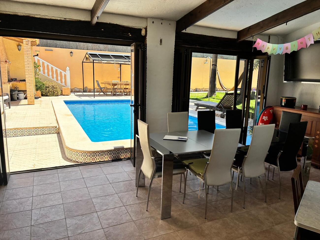 Master bedroom in villa for sale in Los Balcones