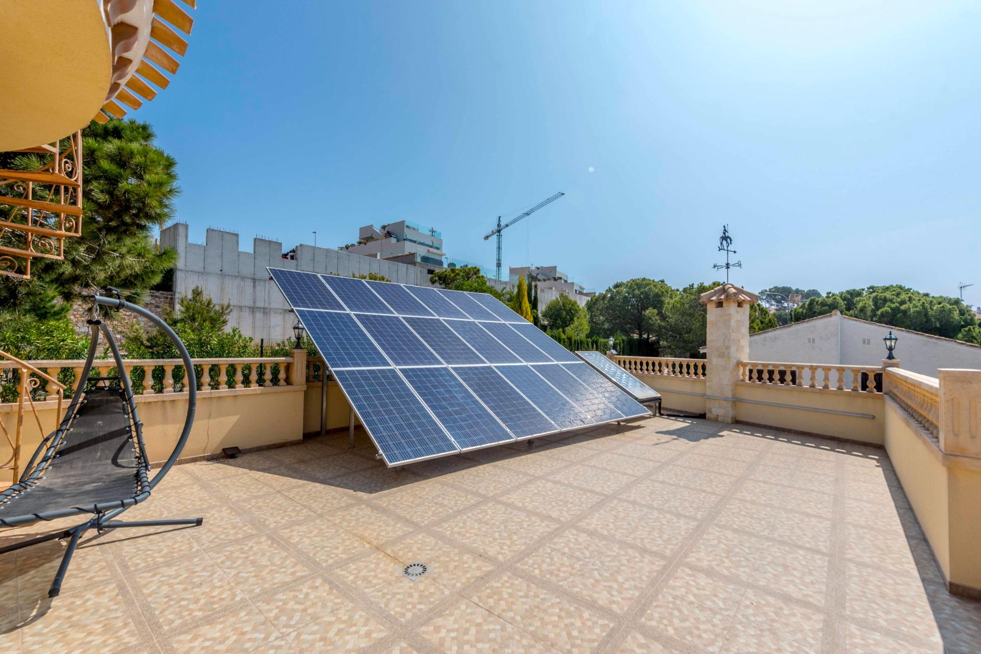 Exterior view in villa for sale in Orihuela Costa