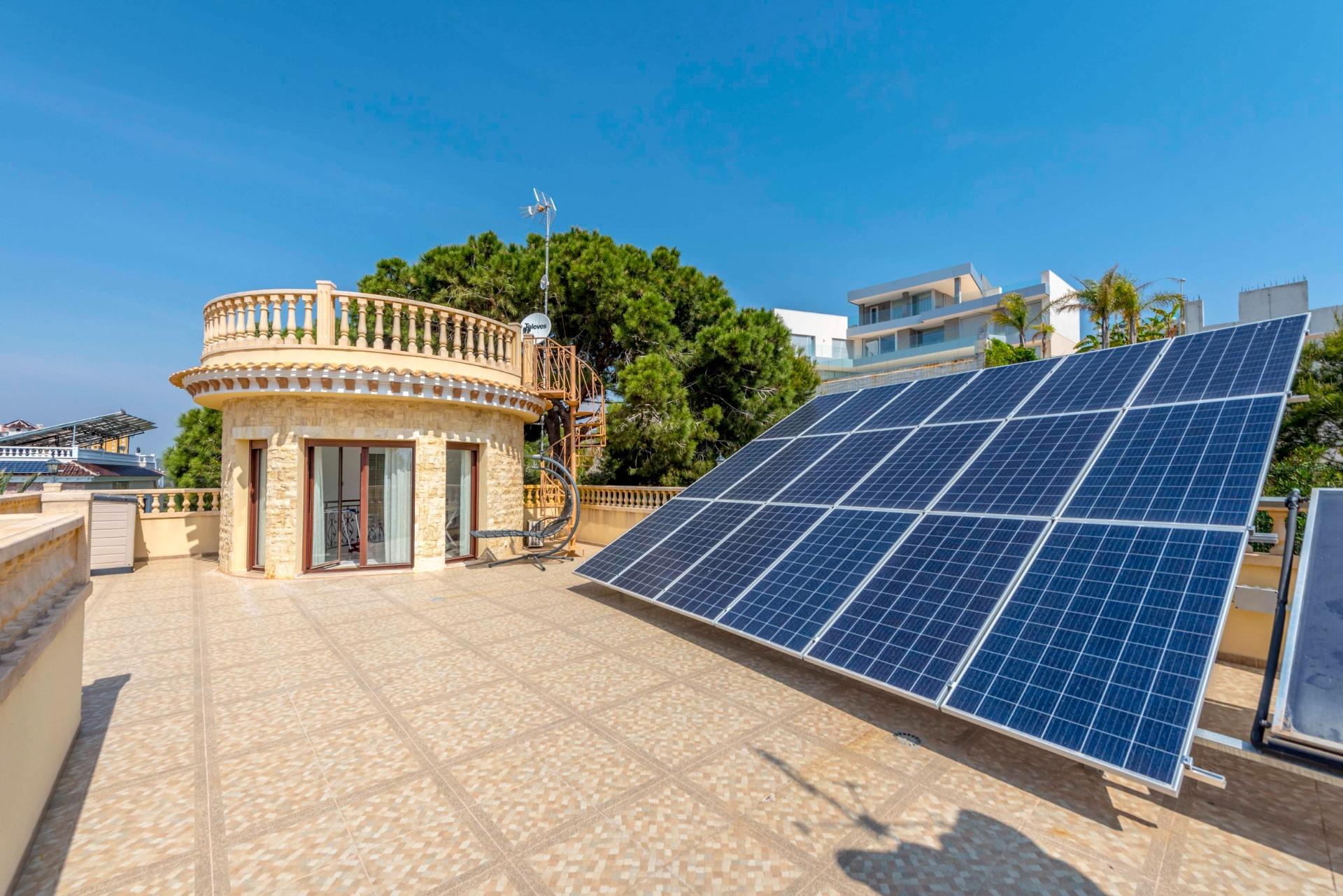 Living room in villa for sale in Orihuela Costa