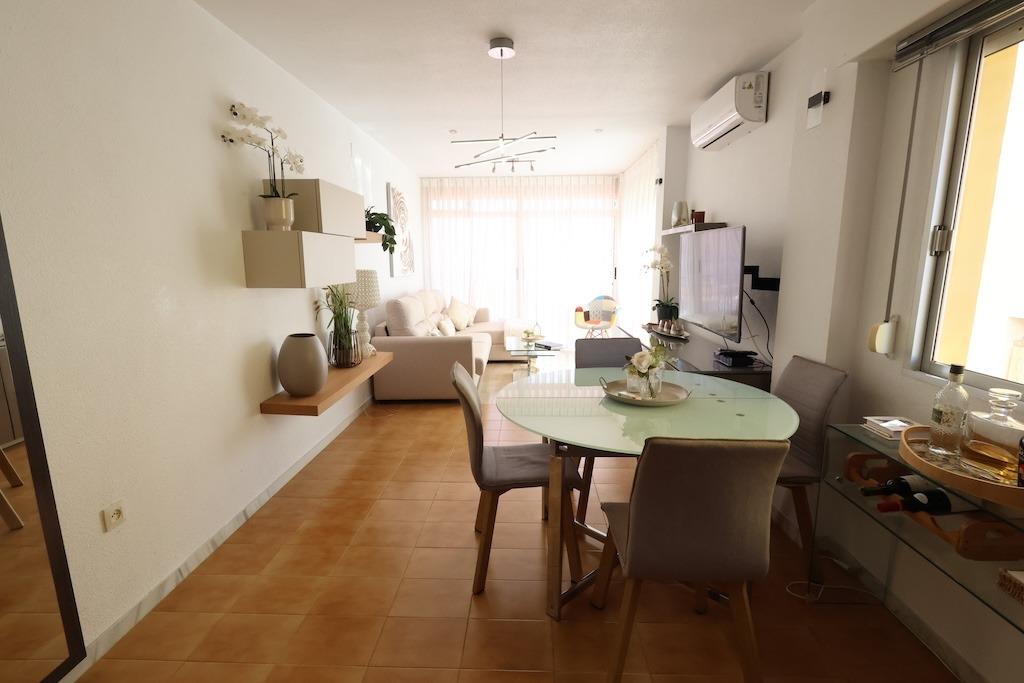 Pool area in apartment for sale in Torrevieja