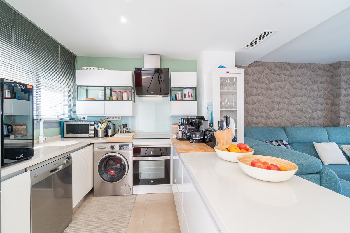 Kitchen in apartment for sale in Orihuela Costa