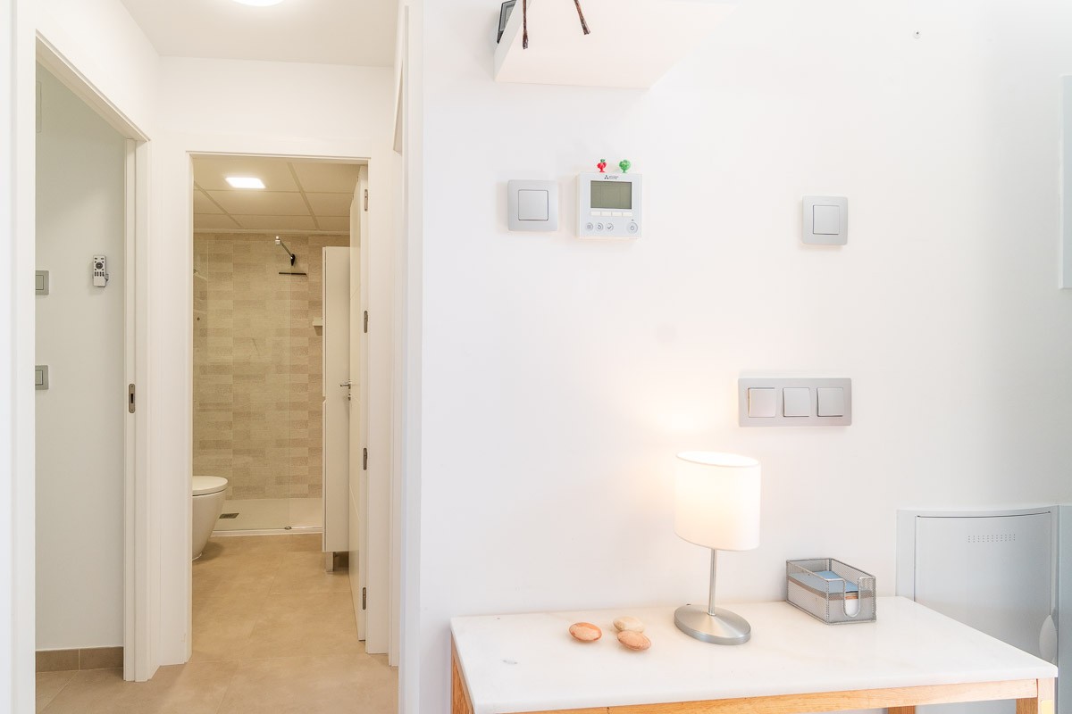 Pool area in apartment for sale in Orihuela Costa