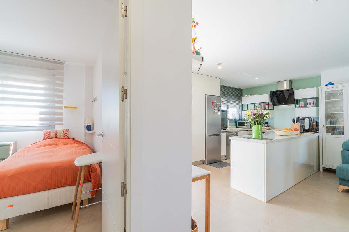 Garden in apartment for sale in Orihuela Costa
