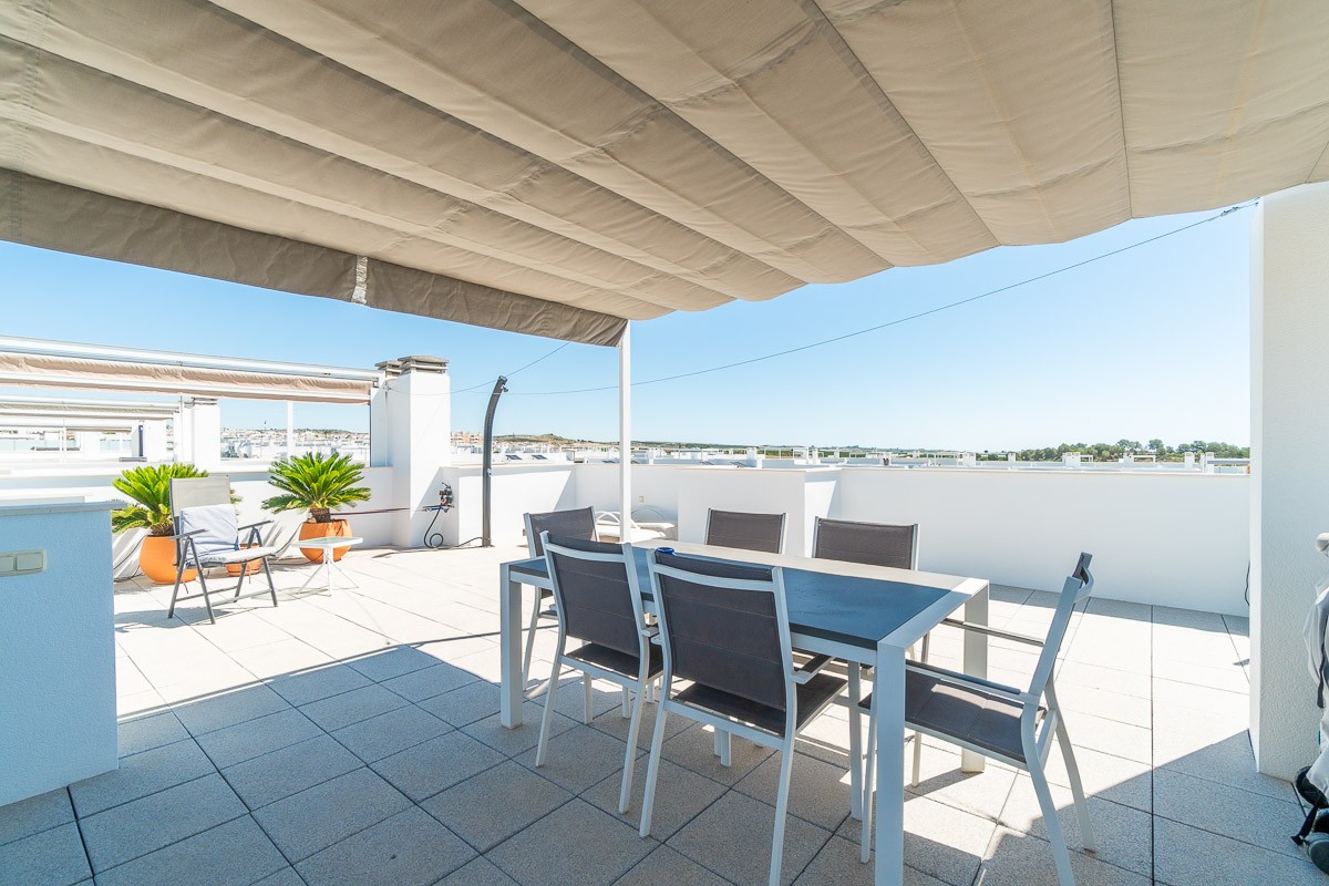 Terrace in apartment for sale in Orihuela Costa