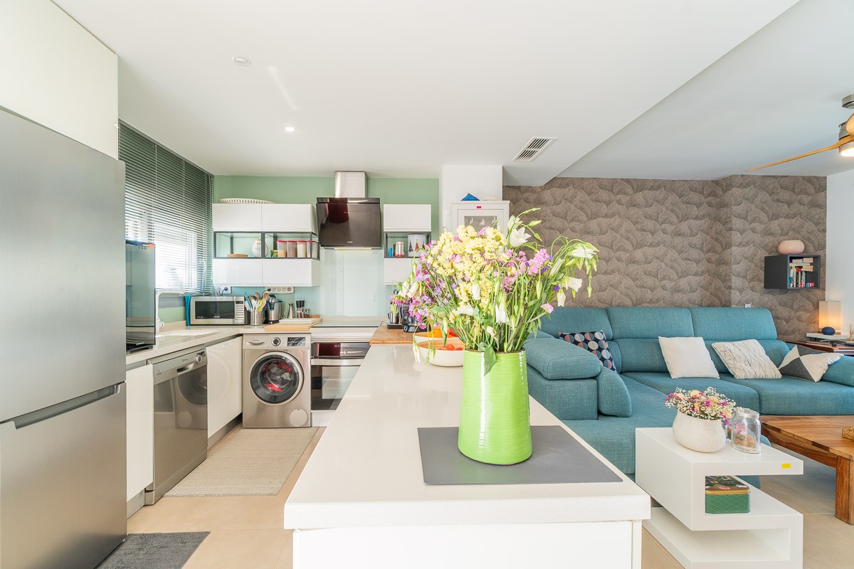 Garden in apartment for sale in Orihuela Costa