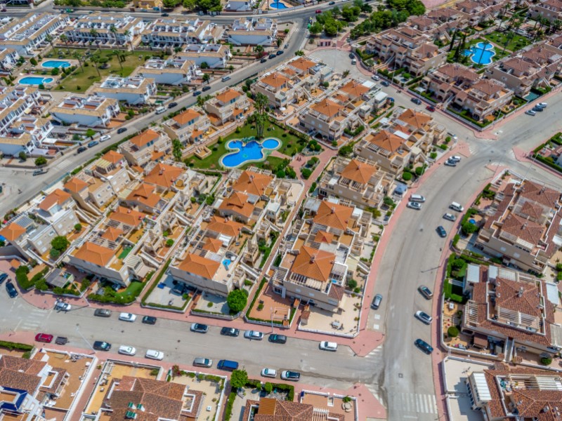 Exterior view in bungalow for sale in Orihuela