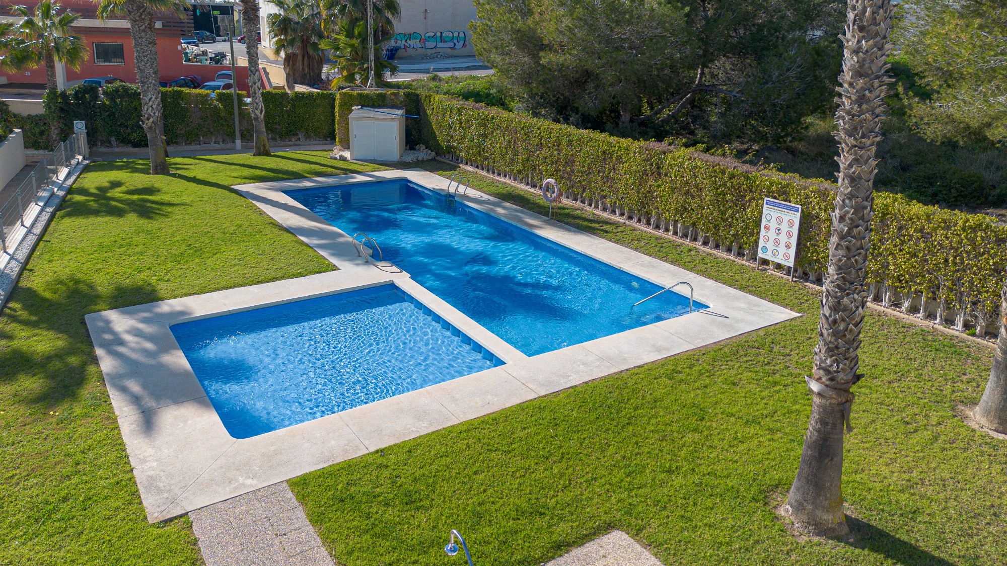 Master bedroom in apartment for sale in Orihuela Costa