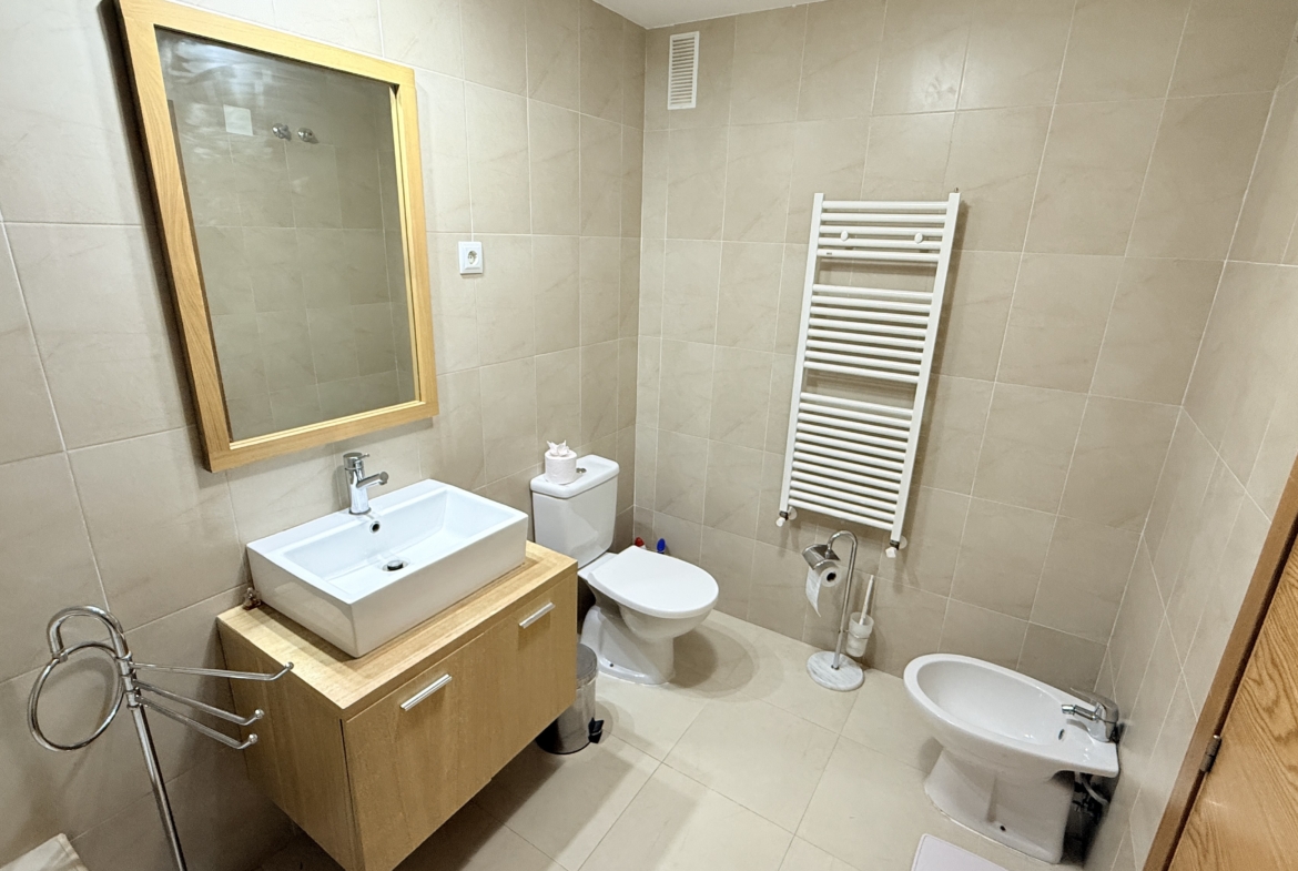 Garden in apartment for sale in Hacienda Riquelme Golf Resort
