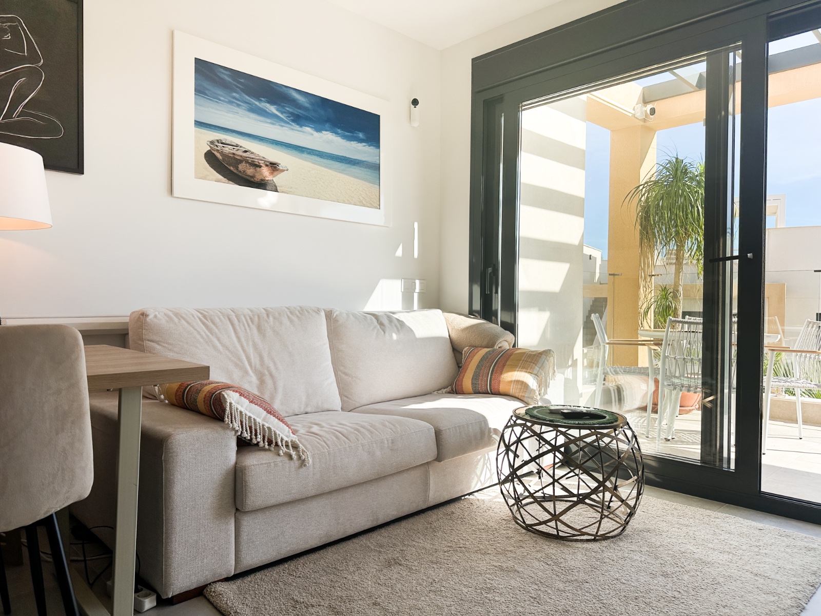Living room in apartment for sale in Orihuela Costa