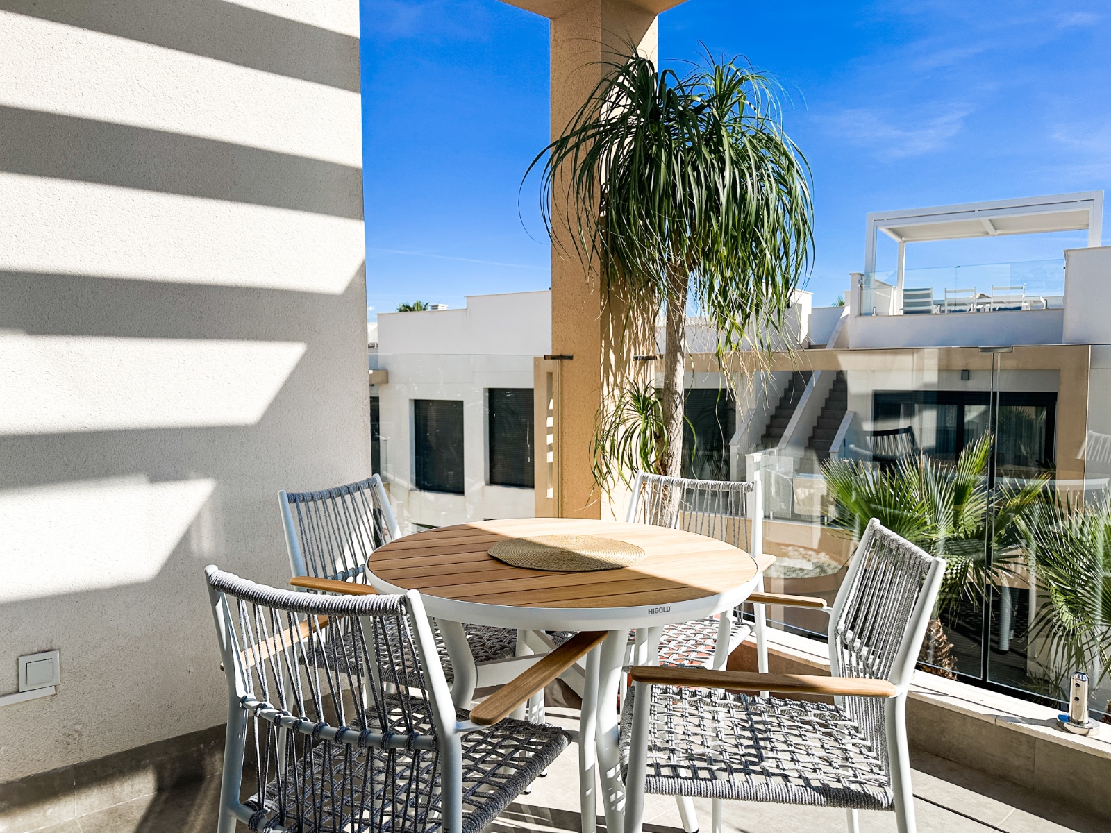 Terrace in apartment for sale in Orihuela Costa