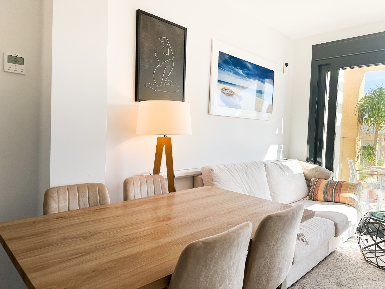 Garden in apartment for sale in Orihuela Costa