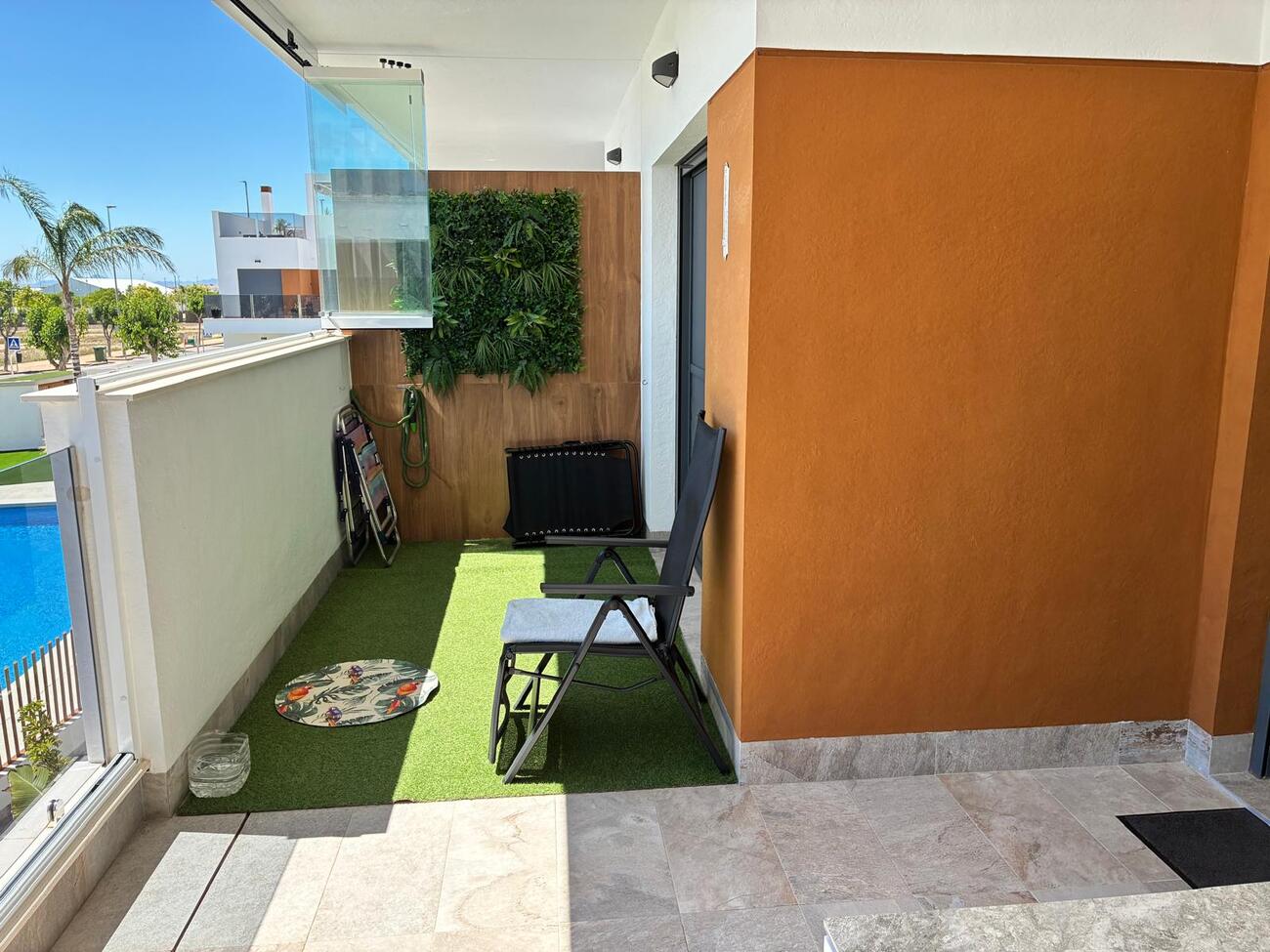 Pool area in apartment for sale in Pilar de La Horadada