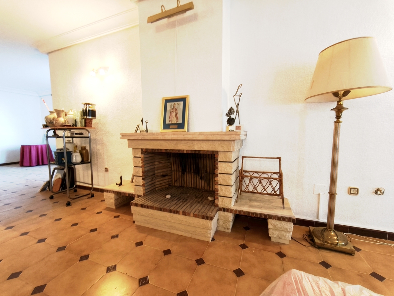 Garden in villa for sale in Santiago de la Ribera