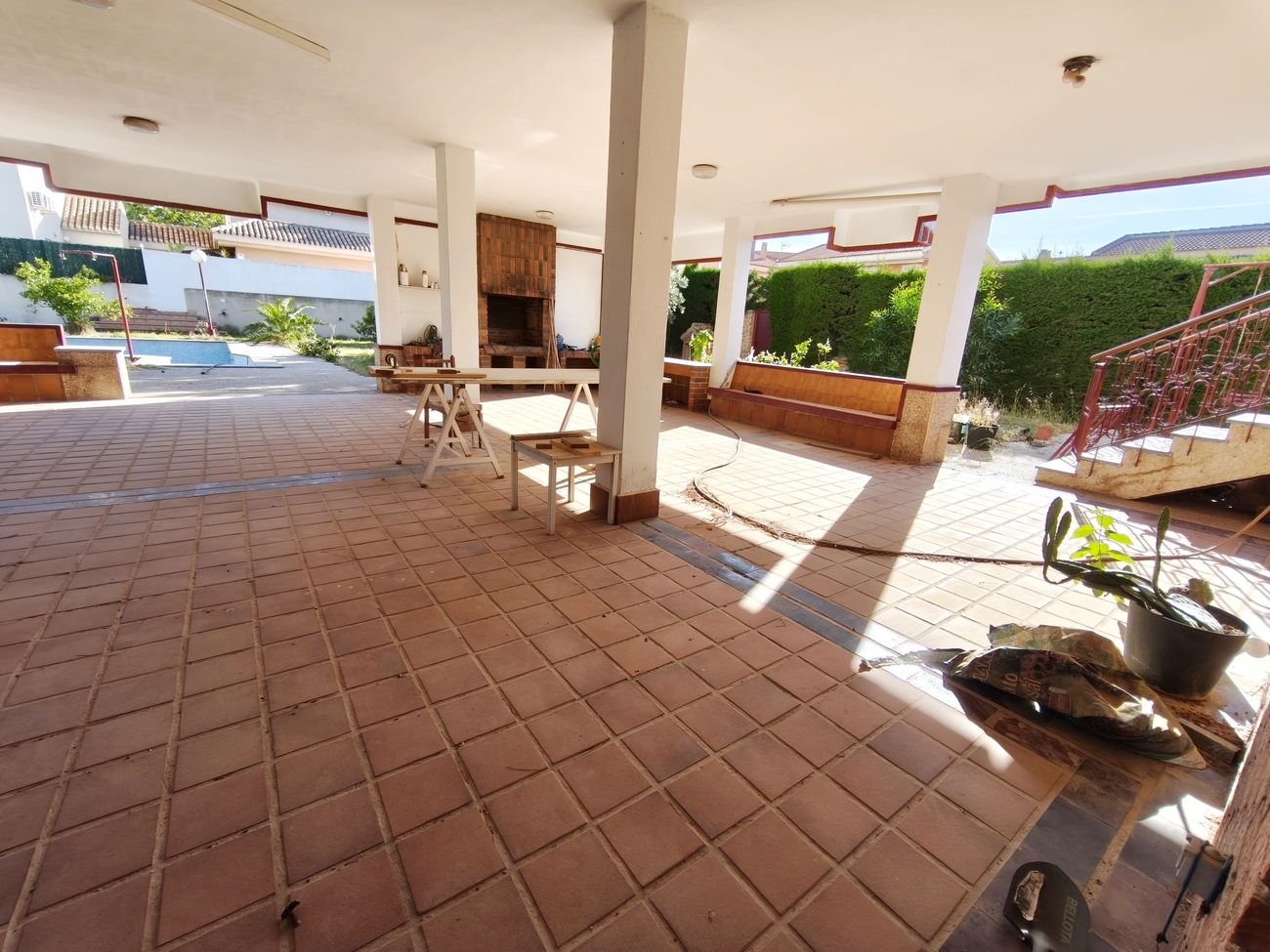 Living room in villa for sale in Santiago de la Ribera