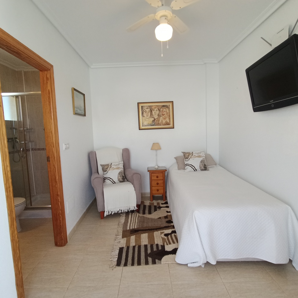 Bathroom in villa for sale in Sucina