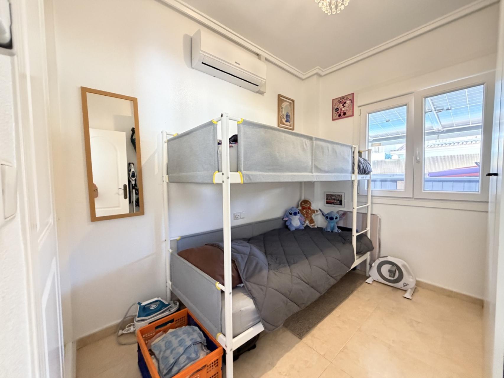 Master bedroom in terraced for sale in Rojales