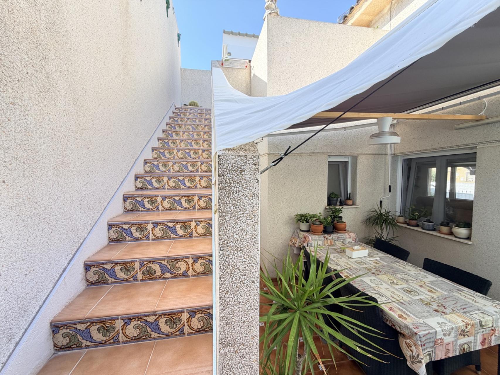 Exterior view in terraced for sale in Rojales