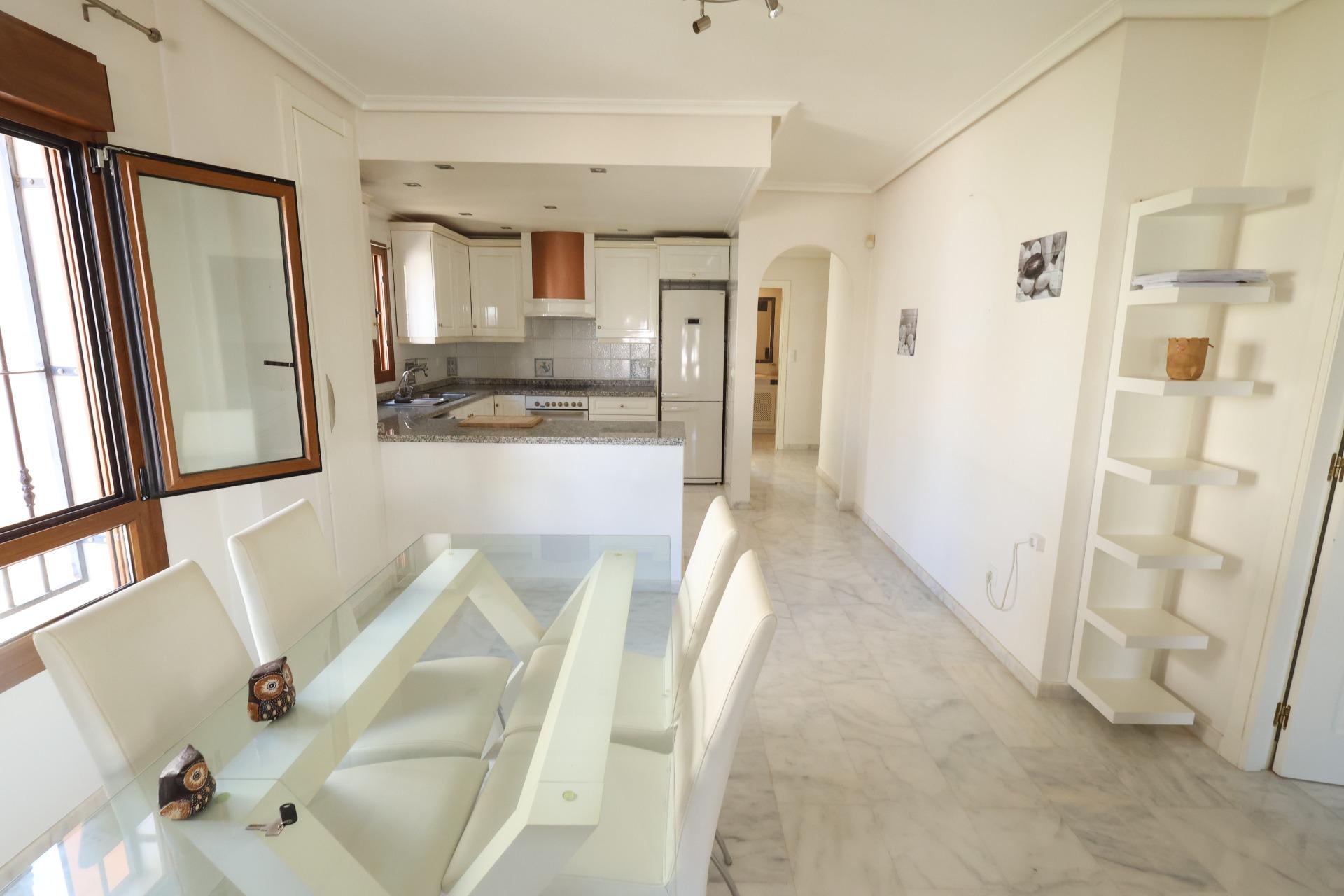 Garden in apartment for sale in Orihuela Costa