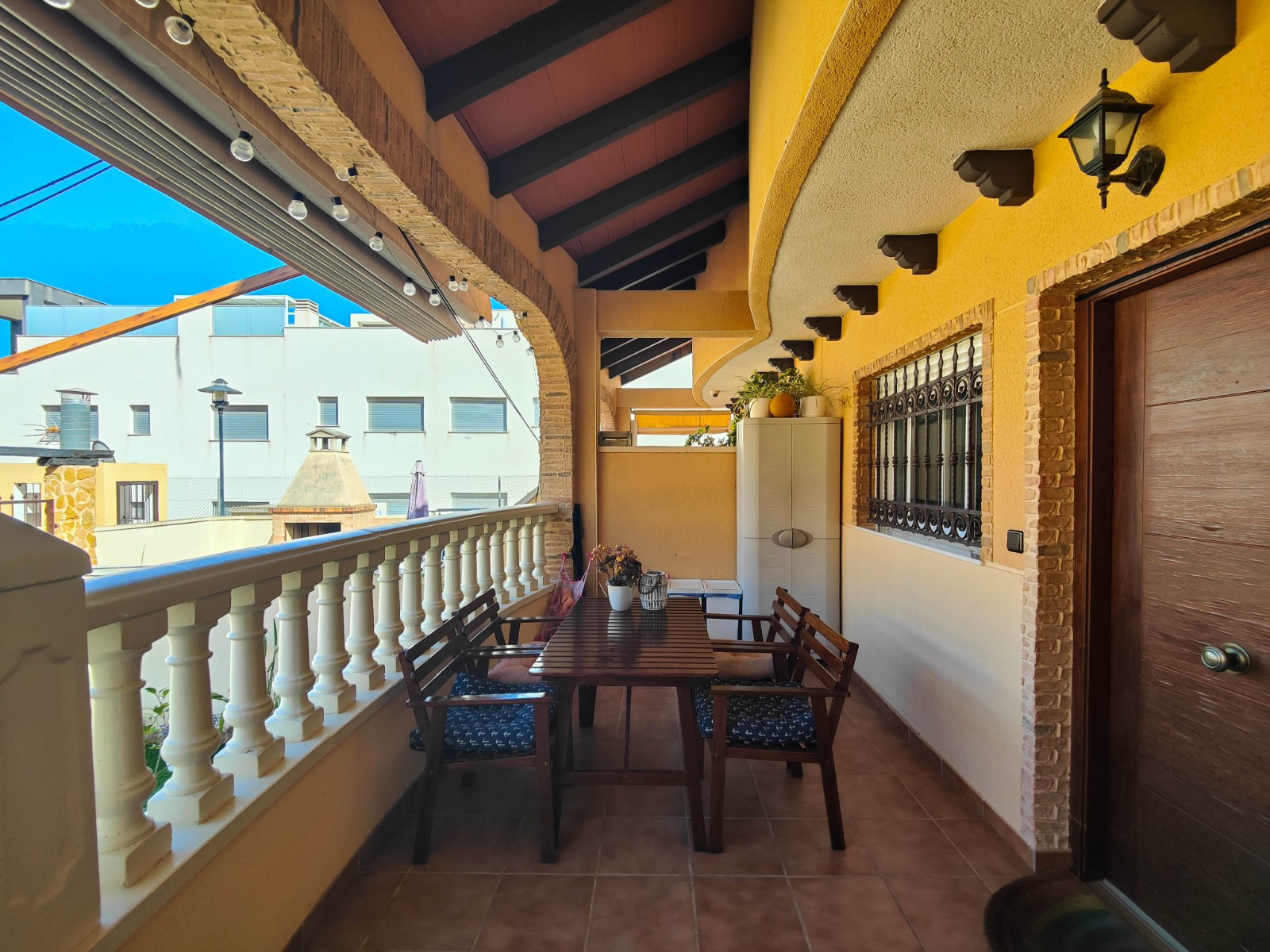 Pool area in terraced for sale in Guardamar del Segura