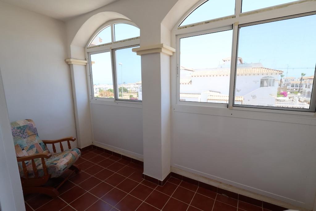 Master bedroom in duplex for sale in Orihuela Costa